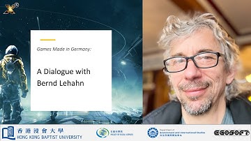 [Open Forum] Games Made in Germany: A Dialogue with Bernd Lehahn (Egosoft) *re-upload*