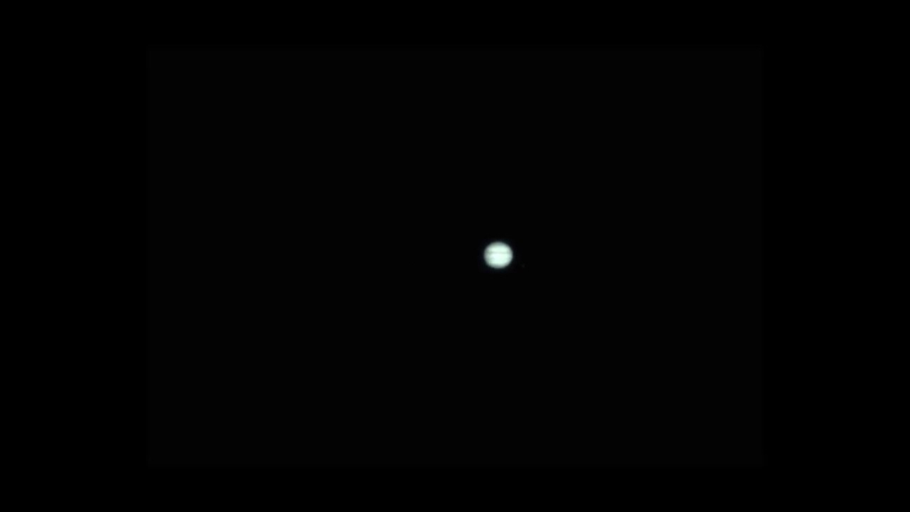 Jupiter (and shadow of Ganymede) through a Stellina automated digital smart telescope (13/1/2025)