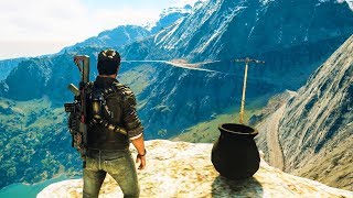 GETTING OVER IT Easter Egg in Just Cause 4..