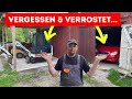 Völlig vernachlässigt! Keiner wollte sich mehr um diesen Minibagger kümmern + noch eine Rostlaube