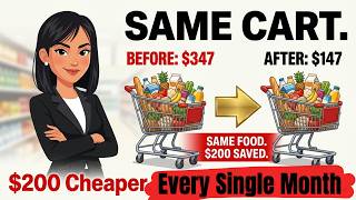 Family of 4 Cuts Grocery Costs by 17% in One Month