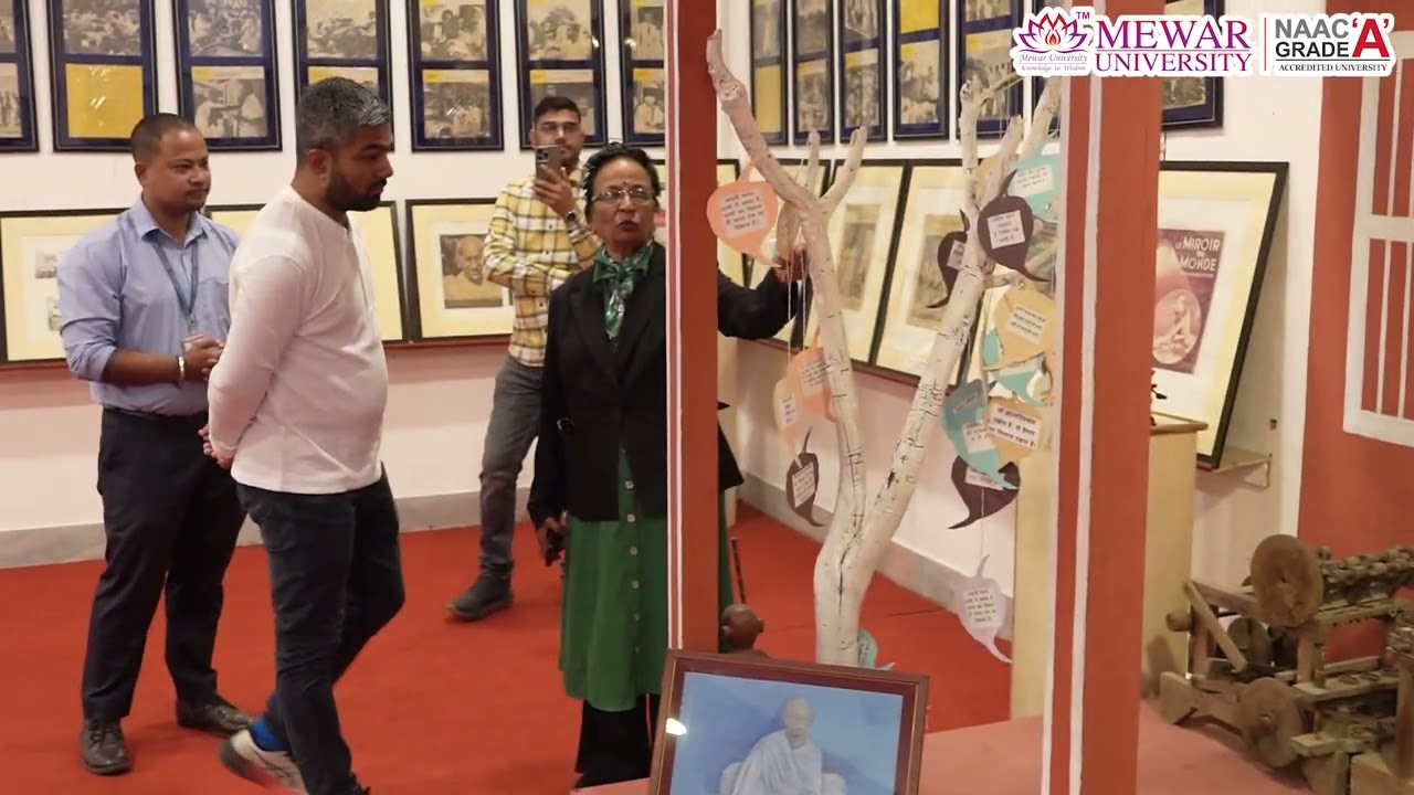 "Influencer Talk: Manish Kashyap Inspires Mewar University Students"