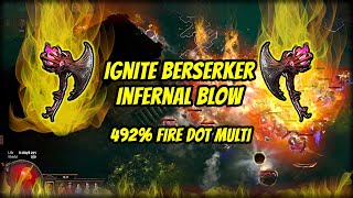Last build. Ignite Berserker (stack rage   life). Infernal Blow - Path of Exile (3.27 Keepers)