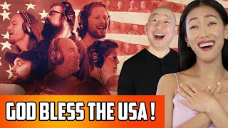 Home Free - God Bless The USA Reaction | Featuring Lee Greenwood & The United States Air Force Band
