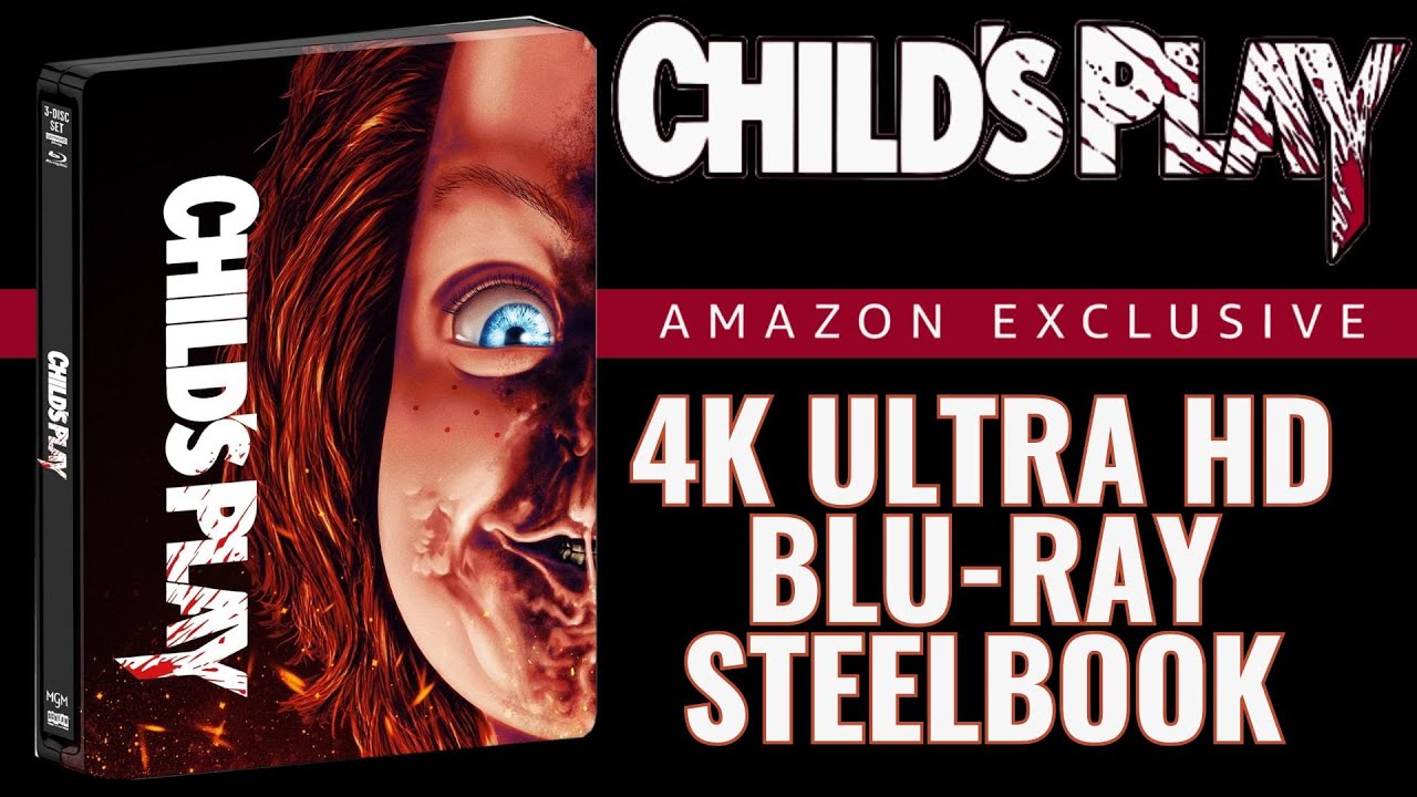 «Детская игра» (ScreamFactory) эксклюзивно для Amazon в формате 4K Ultra HD + стилбук из двух Blu...