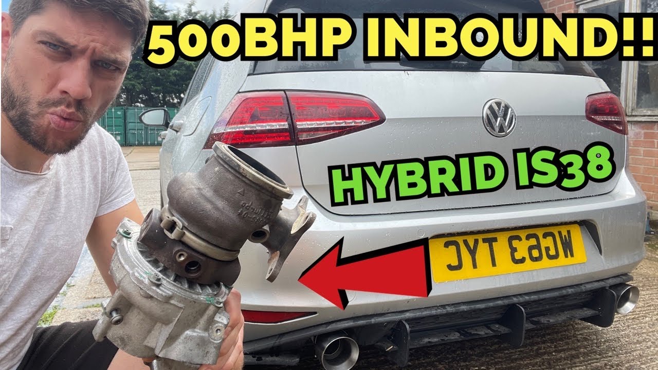 УСТАНОВКА ГИБРИДНОГО ТУРБО МОЩНОСТЬЮ 500 Л.С. НА МОЙ ПОВРЕЖДЕННЫЙ VW GOLF GTI