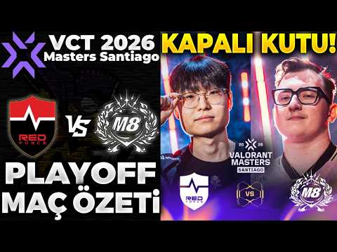 NONGSHIM REDFORCE vs GENTLE MATES MAÇ ÖZETİ | VALORANT Masters Santiago 2026