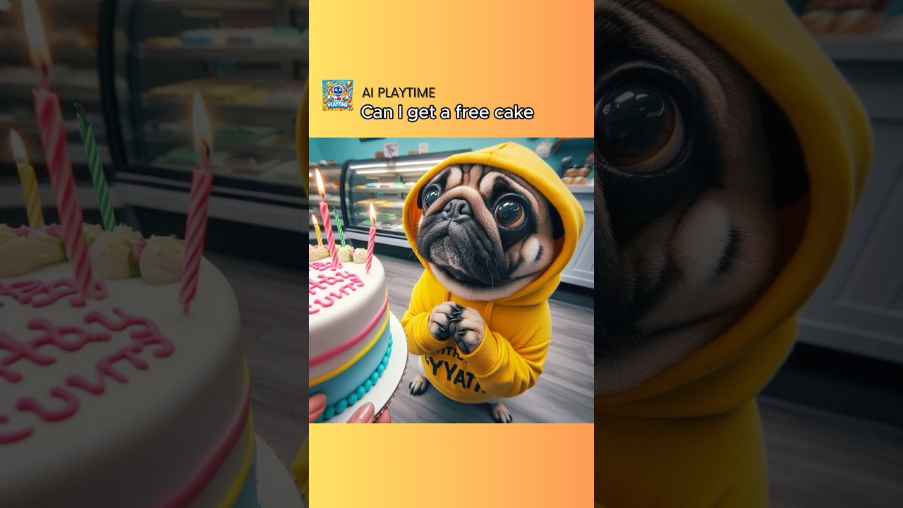 No One Showed Up for Pug's Birthday?! What Happens Next Will Shock You! 🎂😢 