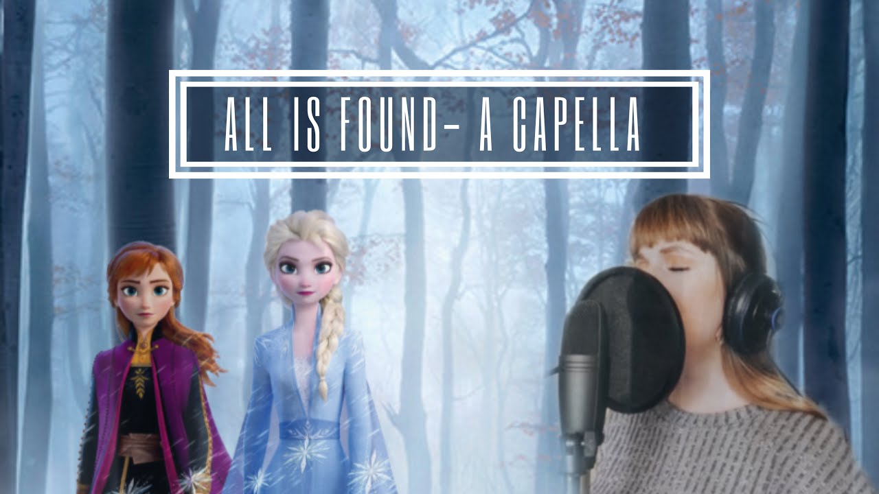 All is found a cappella echo -Cover * USE HEADPHONES!- Danielle Marie