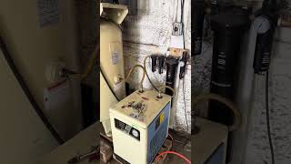 Harbor freight refrigerator dryer for plasma cutting #chiassonsmoke