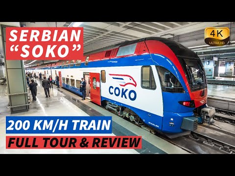 【4K】Srbija Voz - Stadler KISS 200 - Full Tour and Review - With Captions [CC]