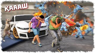 картинка: Досы үшін Джонни өз өмірін беруге дайын (GTA V)