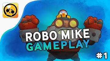ROBO MIKE Brawl Stars ⭐ Dynamike Skin Spotlight Gameplay (Android & iOS) #1