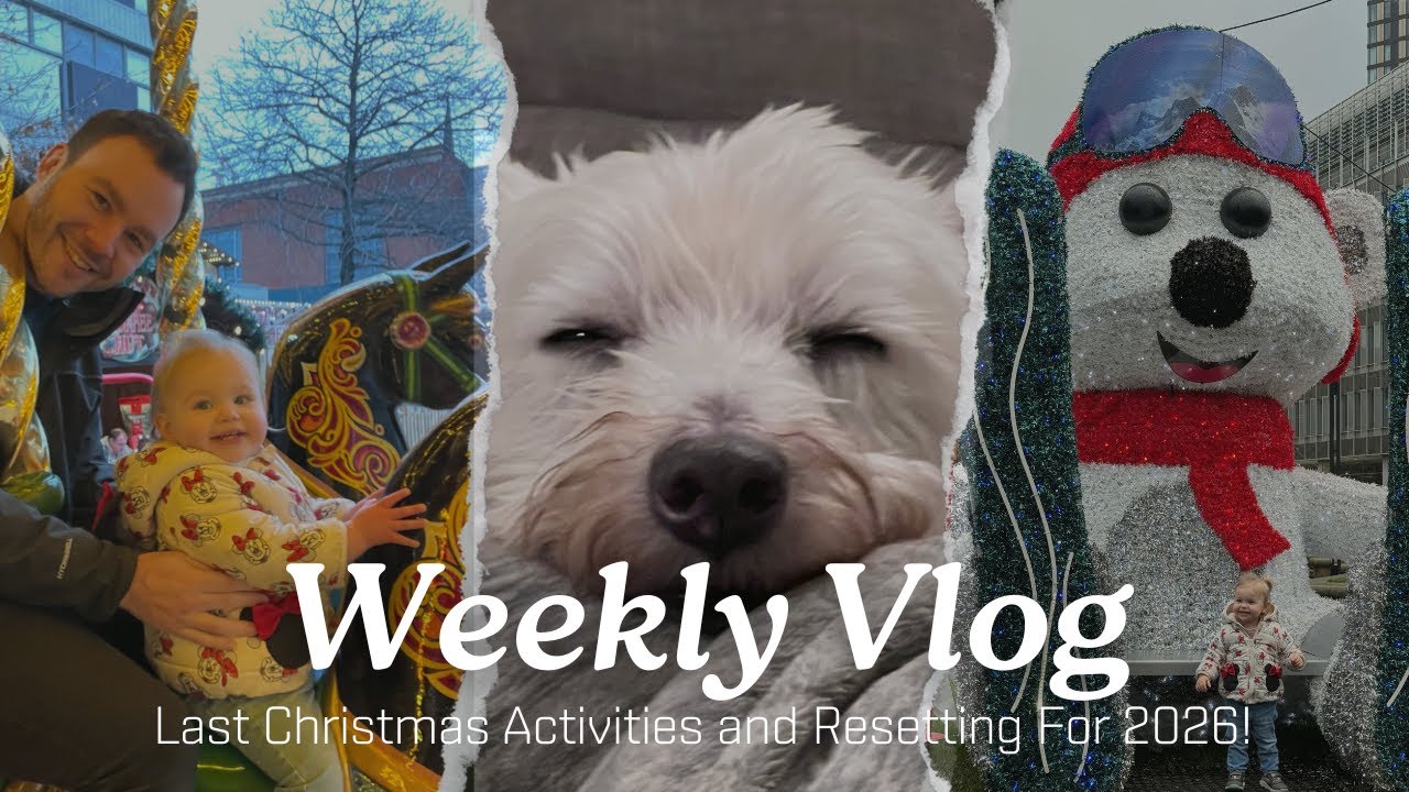 Weekly Vlog 💗Last Bits From Christmas & Resetting For 2026!