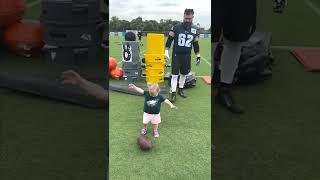 Jason Kelce and A.J. Brown Have the CUTEST Kids #shorts #eagles screenshot 5