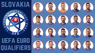 SLOVAKIA Squad UEFA EURO 2024 Qualifiers | Slovakia Squad | FootWorld