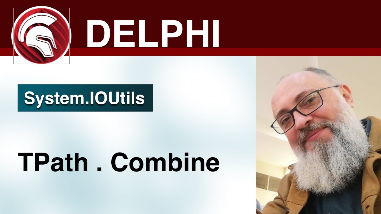 System IOUtils TPath Combine - Delphi