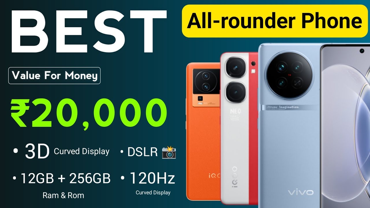 12GB+256GB | Top Best All-rounder 5G Phones Under 20000 in April 2025 ...