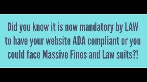 Growing Number of Businesses Face  Digital Accessibility Lawsuits -Here