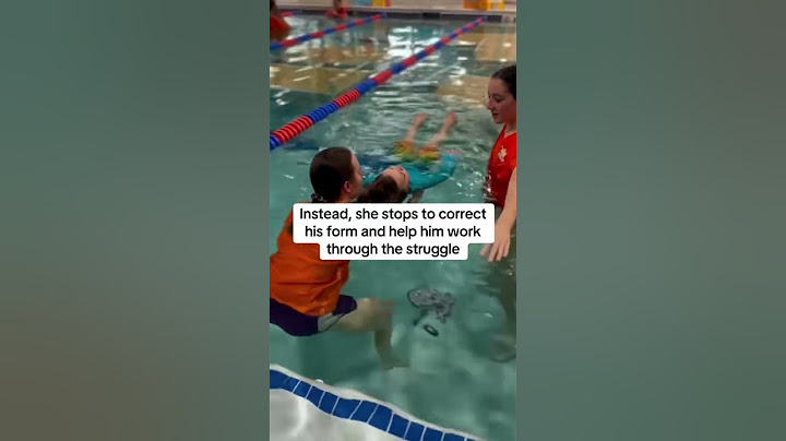 Watch How This Instructor Helps A Kiddo Learn A Key Survival Swim Skill