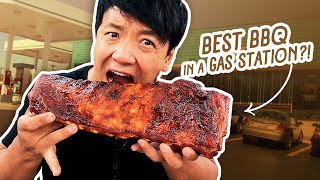 GAS STATION Sells BEST BBQ EVER?! Joe's Kansas City BBQ FOOD REVIEW