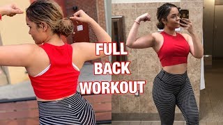 TONE YOUR BACK / FULL BACK WORKOUT