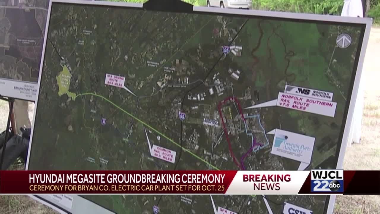 Hyundai announces date for Bryan County groundbreaking YouTube