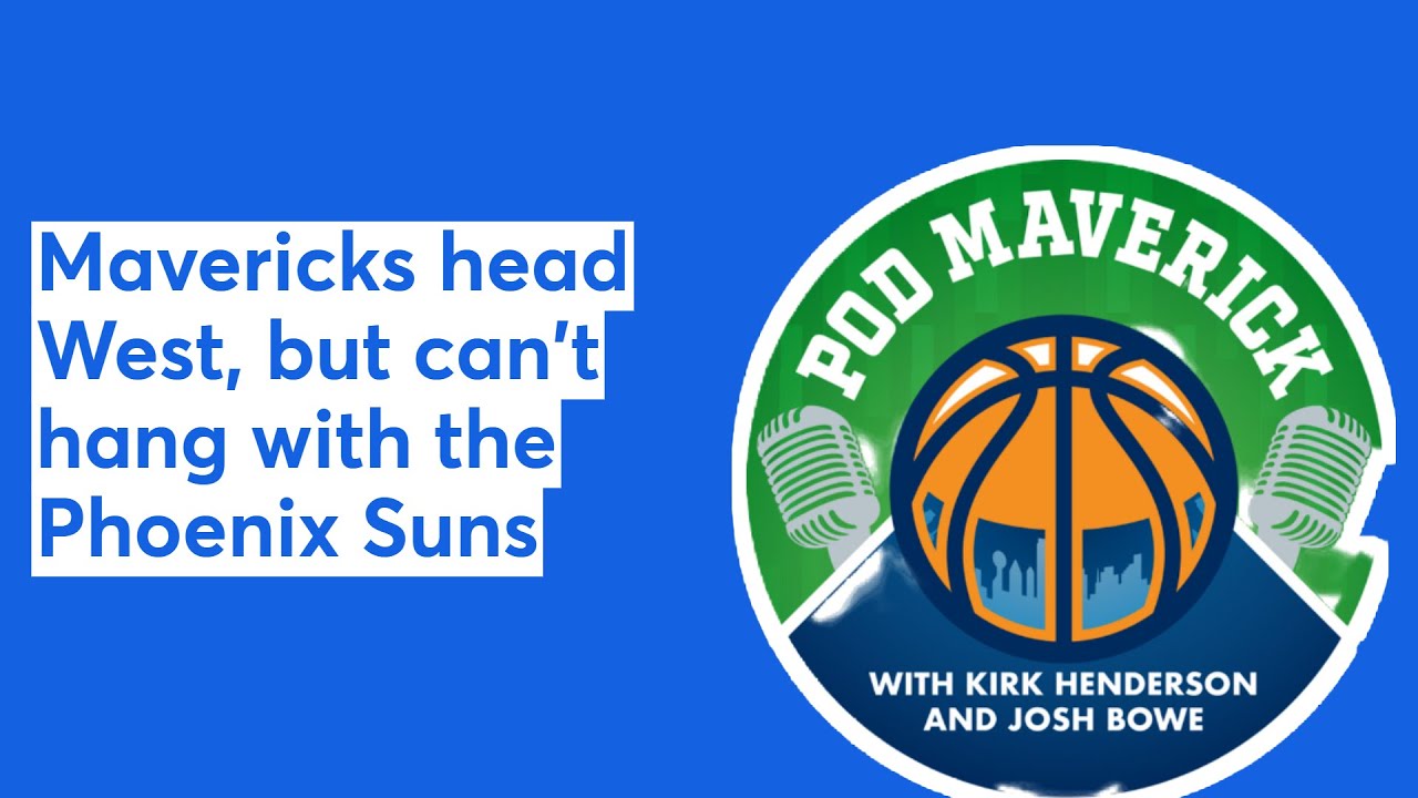Mavericks head west, but can't hang with the Phoenix Suns