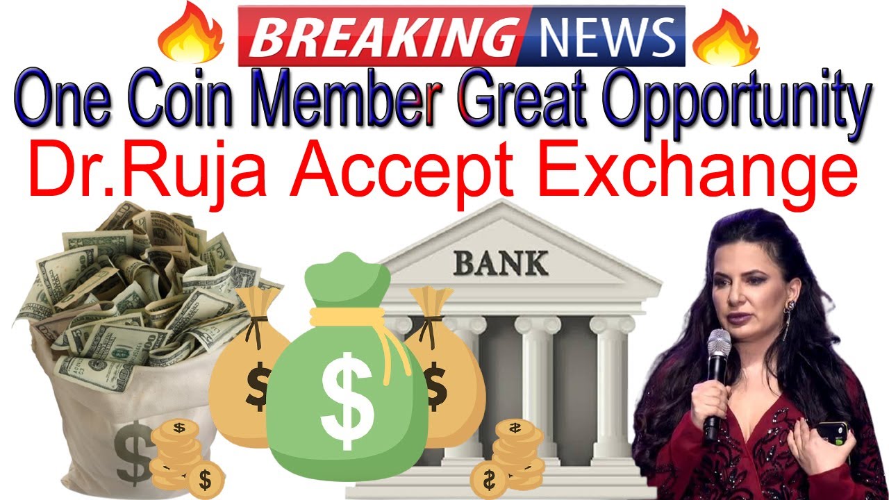 One Coin Member Great Opportunity Dr.Ruja Accept Exchange | AK AUTOMATION TECHNOLOGIES