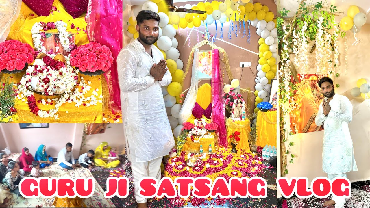 GURU JI SATSANG DARSHAN VLOG | 