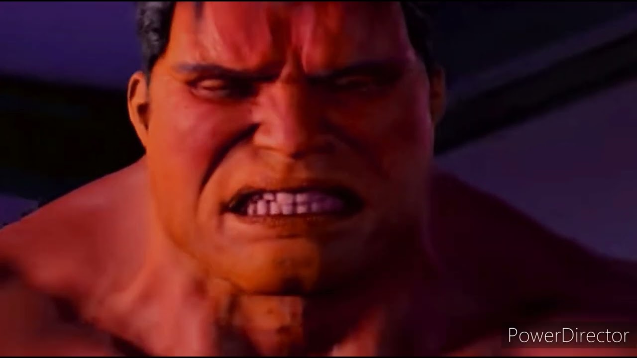 RED HULK 2003 SECOND TRANSFORMATION