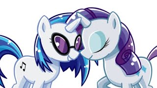 Rarity x Vinyl Scratch #mylittlepony #lgbtq #shipping 