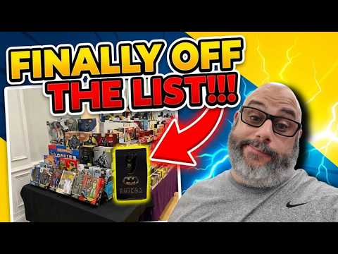 FINALLY OFF THE LIST!!! Toy Hunting at Local Toy Show & Winning!!!
