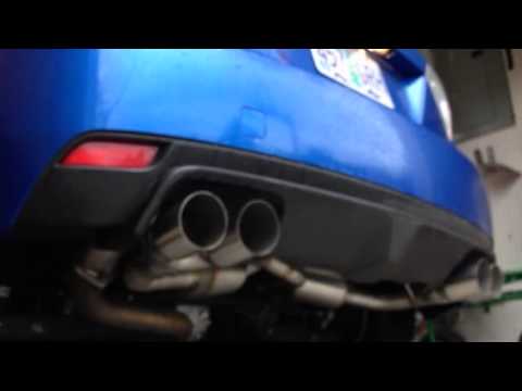2014 Subaru WRX Hatchback with a Nameless Performance Axle Back Exhaust