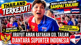 Download lagu THAILAND TERKEJUT! Jirayut Rayakan Gol Thailand di Tengah Suporter Indonesia, Kok Aman?