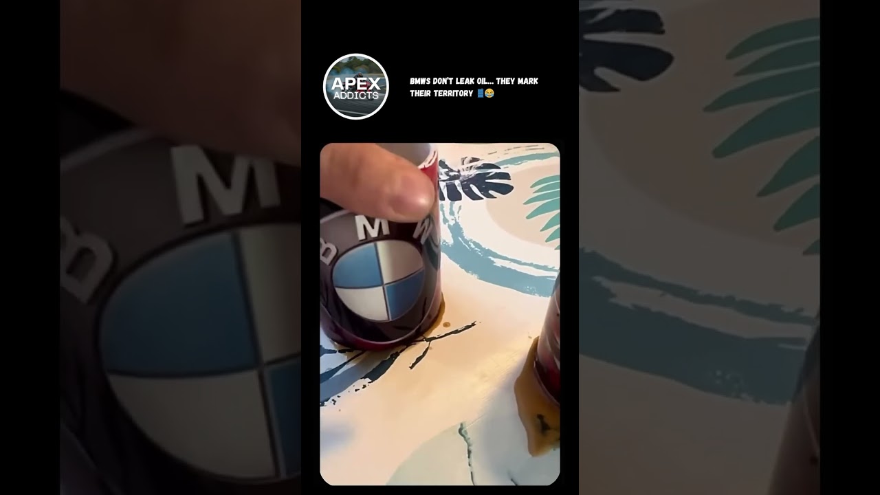 BMWs don’t leak oil… they mark their territory 🛢️😂   HD 1080p