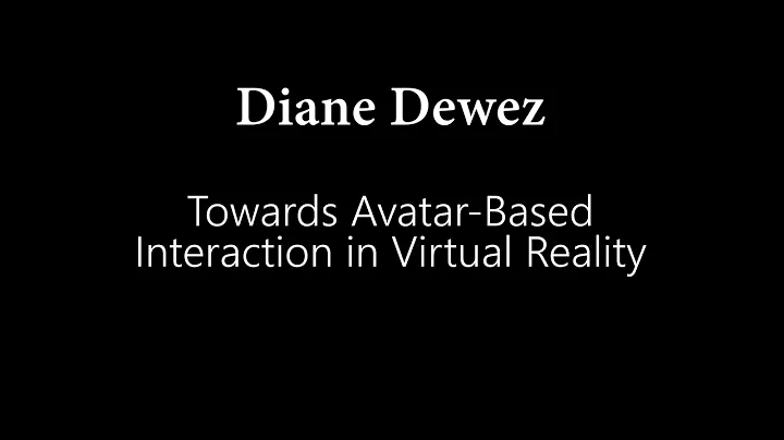 Diane Dewez's PHD Defense - 29/11/21