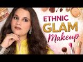 MY FIRST YOUTUBE VIDEO | ETHNIC MAKEUP ✨