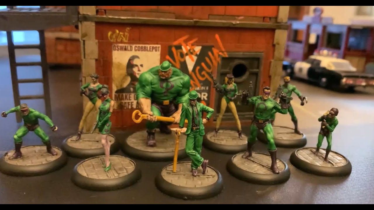 BMG 3rd Edition Battle Report 002: Riddler VS League of Assassins