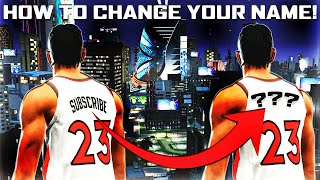 How to CHANGE your MYPLAYERS name on NBA 2K21 NEXTGEN! AFTER PATCH 2! How to CHANGE your MYPLAYERS name on NBA 2K21 NEXTGEN! AFTER PATCH 2!