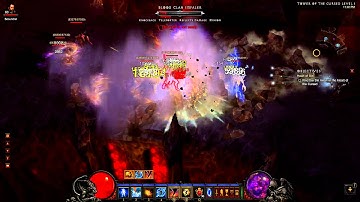 Diablo 3 - The 1.0.4 Wizard, Maximized DPS Shocknadoshards Build (MF run) - Critical Mass Optimized