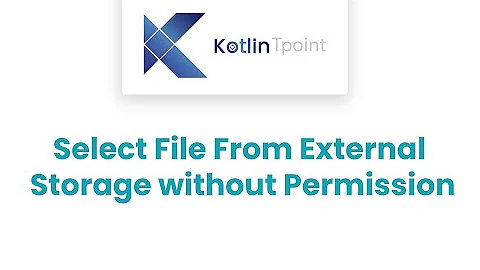 Select File From External Storage without Permission | API 30