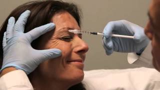 Crows Feet botulinum toxin injection training