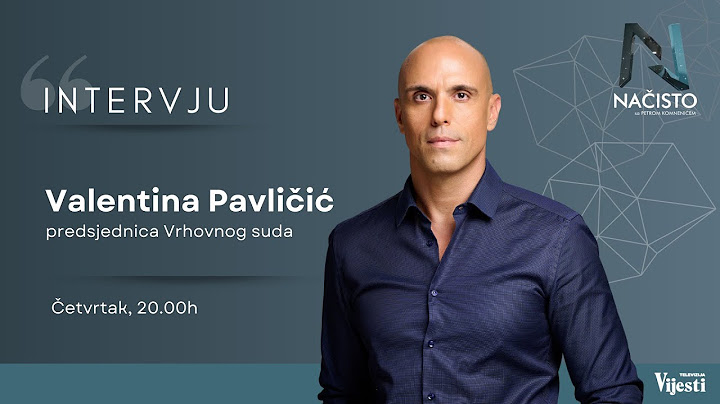 NAČISTO: Prva žena sudstva - da li je sudstvo pred stečajem? | Vijesti online
