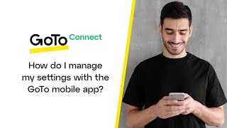 How do I manage my settings with the GoTo mobile app? screenshot 3
