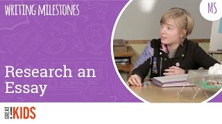Can your middle schooler research a topic? - Milestones from GreatSchools