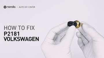Hoe u de motorcode P2181 van uw Volkswagen in 4 minuten kunt oplossen [3 doe-het-zelfmethoden / s...