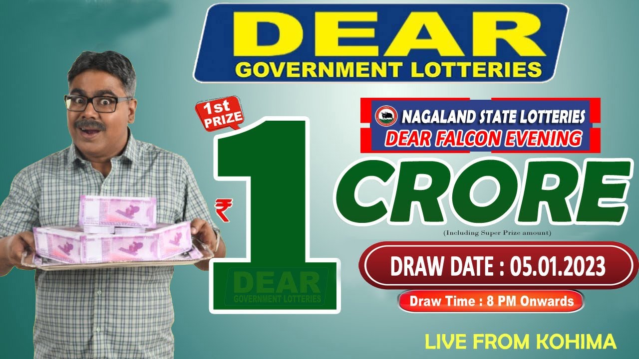 DEAR FALCON EVENING THURSDAY DRAW TIME 8 PM DEAR GOVERNMENT LOTTERIES
