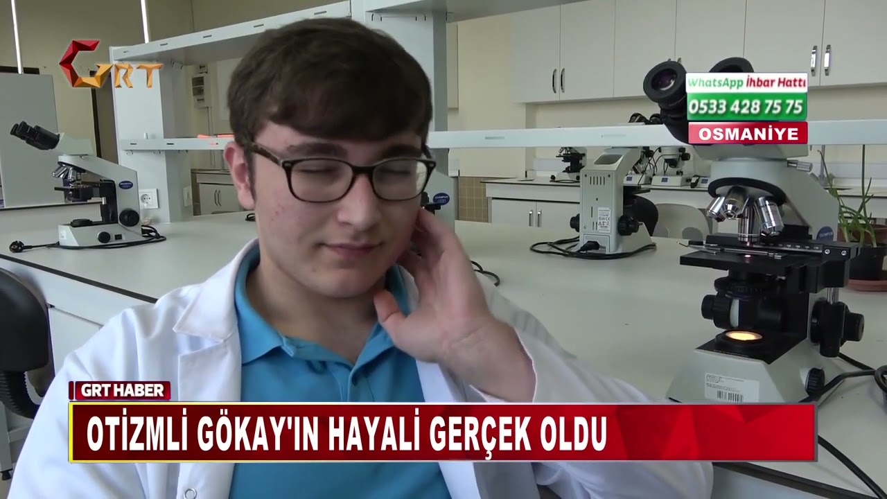 Otizmli Gökay'ın Hayali Gerçek Oldu