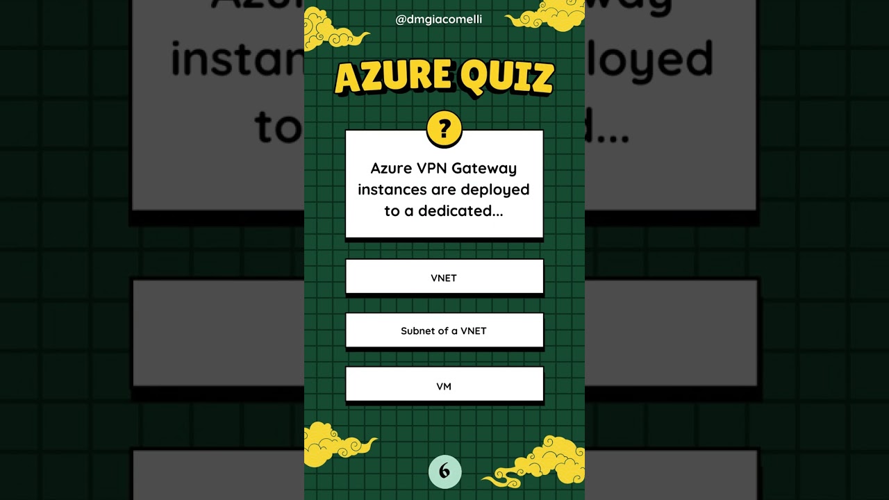 Azure Quiz 89 